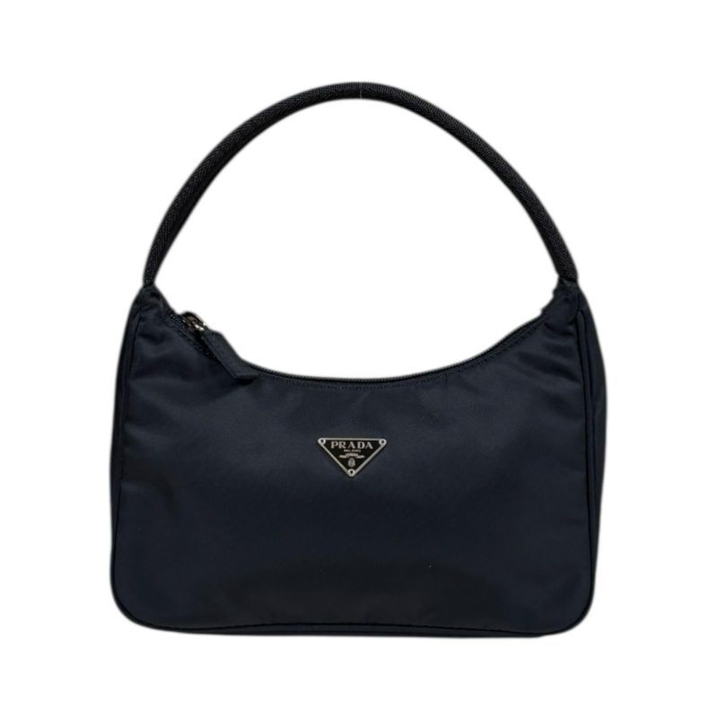 Prada Handbag Nylon Mv515 Black Ladies Prada Preowned Prada